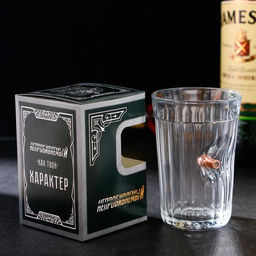 Стакан гранёный непробиваемый Характер, 250 мл