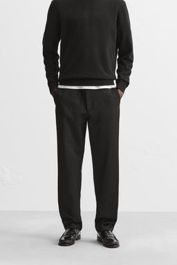 COTTON - WOOL TROUSERS - Zara фото 2