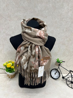 Мягкий палантин из кашемира мультицвет