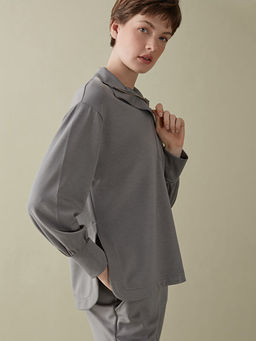 Dik Yaka Kad?n Sweatshirt