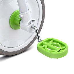 Велосипед трехколесный Rocket, колеса EVA 9"/7", цвет белый/зеленый