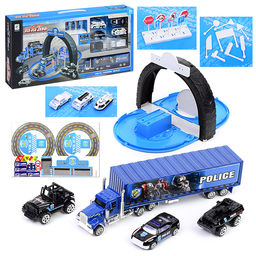 Парковка "Станция полиции" в коробке