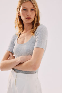 Body tanga de manga corta - H&m фото 3