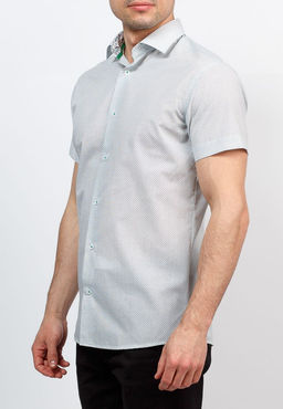 Сорочка мужская короткий рукав GREG 143/109/2034/ZS/1  фото 8