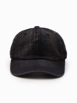 Кепка мужская однотонная MINAKU темная джинса на застежке р-р 56-58 100%хл