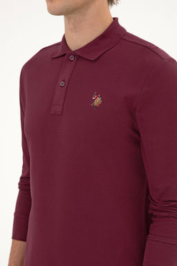 Erkek Bordo Basic Sweatshirt Sepette S_rpriz _ndirim - U.s. polo assn фото 7
