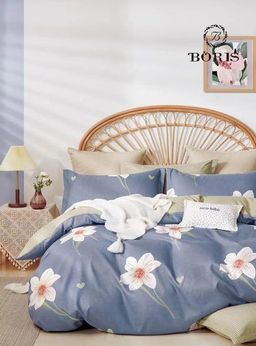 КПБ Boris Dense на резинке по кругу BORDR047 1.5 спальный