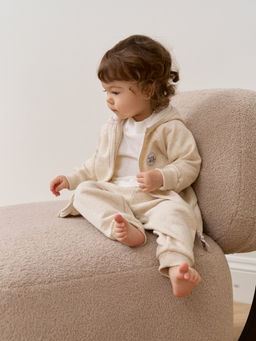 Костюм с толстовкой Ванильный пудинг утепленный 0+ - Bungly фото 19