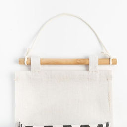 Кармашек текстильный Треугольники 3 отделения 58х202 см - Доляна фото 3