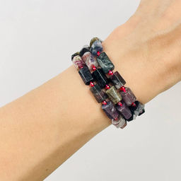 Бусины для украшений из Турмалина микс 40 см