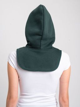 Капор трикотажный малахит, капюшон - Yollochka фото 7