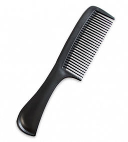 Аксессуар Расческа классическая с ручкой цвет черный 20 см, арт 0-16
