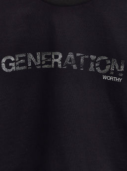 CONTE LD 2715 Укороченная футболка из хлопка с рисунком black-generation - Conte elegant фото 8