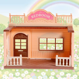 Дом для зверей «Зверята. Спальная комната», зайчики