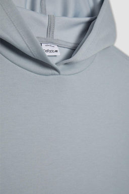 DeFactoFit Толстовка для спортсменов Scuba Diver стандартной посадки с капюшоном  фото 9