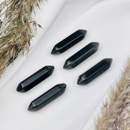 Кристалл двухконечный из Обсидиана - Радуга самоцветов фото 2