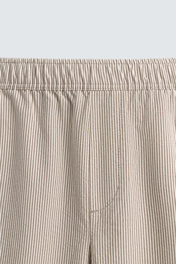 RELAXED FIT STRIPED TROUSERS - Zara фото 9