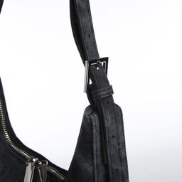 Сумка женская, багет, на молнии, цвет серый - Simaland фото 6