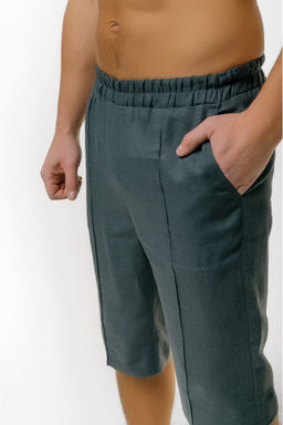 100% лен Капри