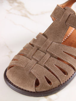 Босоножки 1036.подиум178br.Тыква+авокадо лион+коралл - Edart фото 17