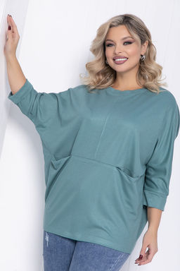 Блуза Мэрил (светло-зеленая) Б12360-18 - Lt collection фото 6