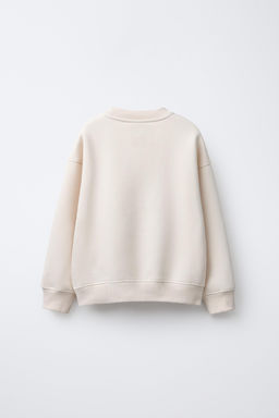 RHINESTONE SLOGAN SWEATSHIRT - Zara фото 2