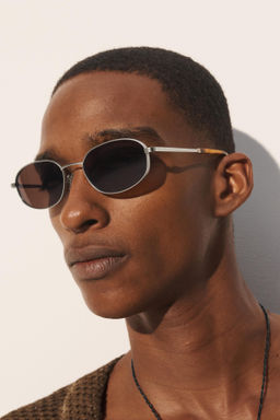 GAFAS DE SOL OVALADAS / Plata - Zara фото 2