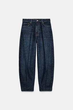 ZW COLLECTION BARREL HIGH-WAIST JEANS - Zara фото 22