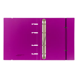 Expert Complete PRISMA NEON Папка-обложка для сменного тетрадного блока на 4 кольцах A5+ 700 мкм 20 мм эффект 3D 1 шт. d - 20 мм пурпурный EC21140022