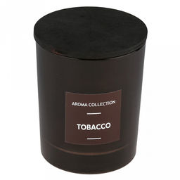 Свеча Incense д7см, h9см, ароматическая Tobacco, в стеклянном стакане, время горения 32 часа (Россия) - Домашняя мода фото 2