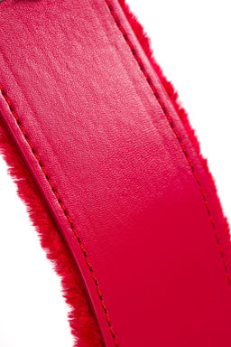 Ошейник TOYFA, PU кожа, красный, 43 см  фото 11