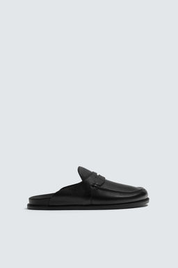 ZUECO PIEL ANTIFAZ / Negro - Zara фото 4