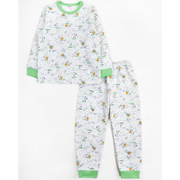 Пижама футер 2х нитка начёс 0936310810