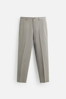 HERRINGBONE SUIT TROUSERS - Zara фото 5