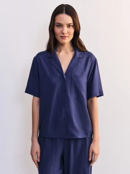 Льняная блуза прямого кроя ZR2605012002-162 / Zarina