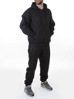 AAL-710 DK. GRAY Костюм спортивный мужской (85% хлопок, 15% полиэстер)