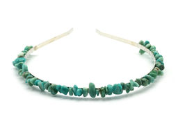 Ободок для волос с амазонитом