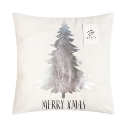 Наволочка декоративная Этель Merry xmas 40х40 см, полиэстер, велюр  фото 5