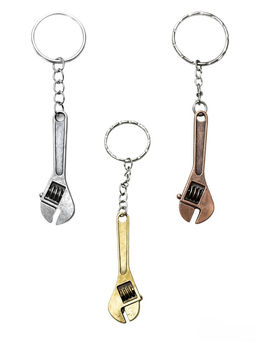 Цена за 2 шт. Брелок металл. модель "Разводной ключ" (KL-1021)