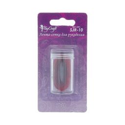FAYCRAFT Ювелирная лента SJR-10 10 мм 5 х 1 м СК/Распродажа №07 красный