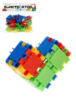 Конструктор Пазл, 84 детали, 3+