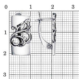 СЕРЬГИ 33013754 - Красная пресня фото 2