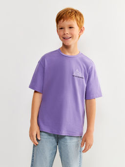 ACOOLA / Футболка детская для мальчиков Brock фиолетовый  фото 3