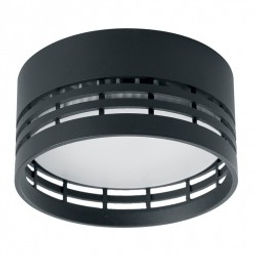 Светильник потолочный 12W, 220V, GX53, черный, HL354