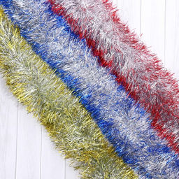 Цена за 10 шт. Мишура Алмаз d-8,5 см 200 см, микс - Зимнее волшебство фото 4