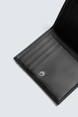 CARTERA MONEDERO LISO / Negro - Zara фото 3