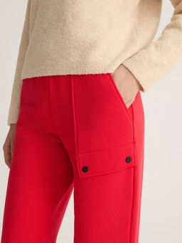 CONTE LBK 2842 Брюки женские crimson red - Conte elegant фото 5