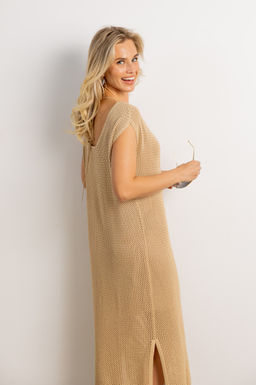 SS-2641 платье женское бежевый - Mozart фото 3