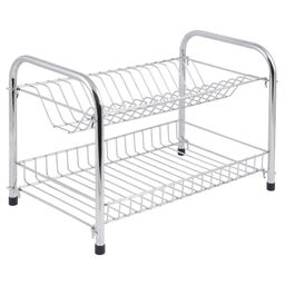 _Сушилка для посуды двухуровневая 39,5*24*28 см, арт. W3856E, 310859