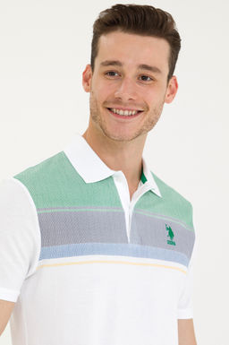 Мужская зеленая футболка - U.s. polo assn фото 2